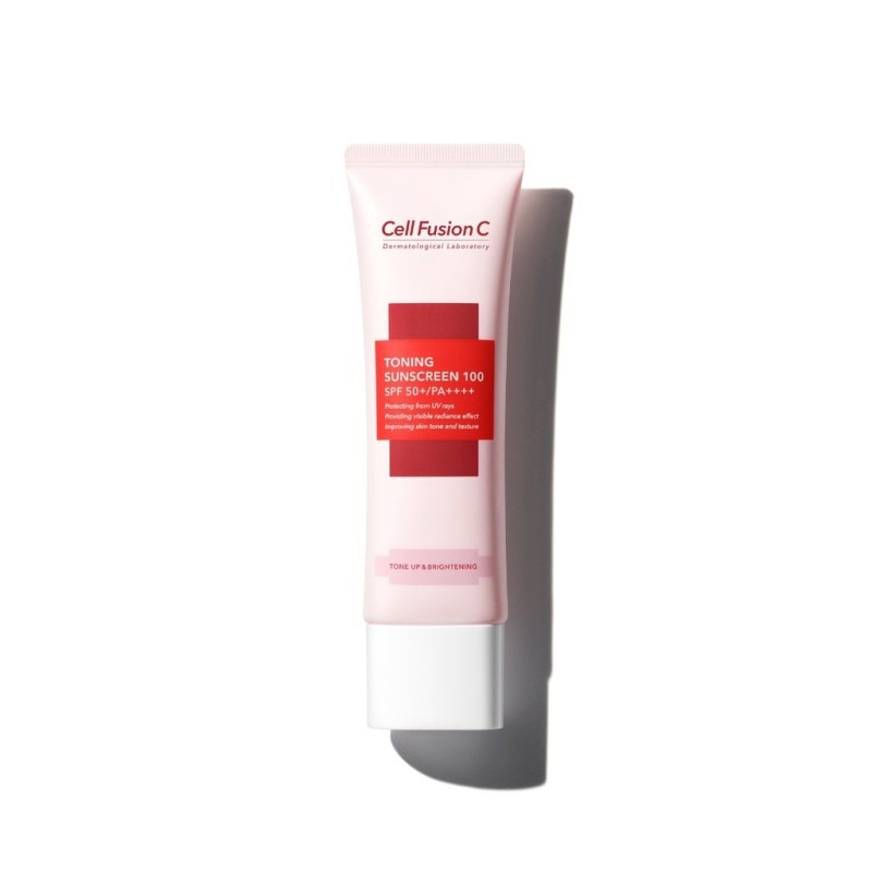 Protetor Solar com cor SPF50 CELL FUSION C
